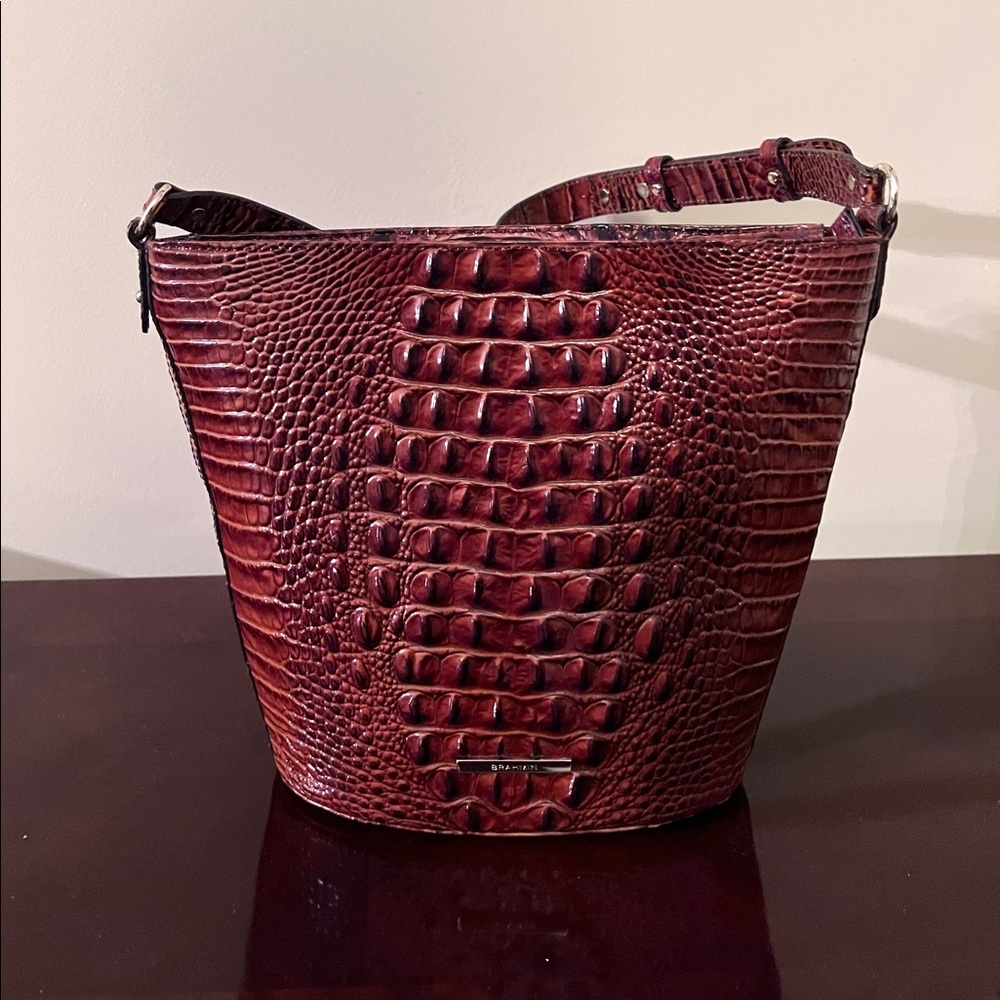BNWOT Brahmin Quinn Melbourne Pecan